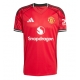 Manchester United Rasmus Hojlund #9 Tricou Fotbal Replică 2025-26 Barbati Acasa